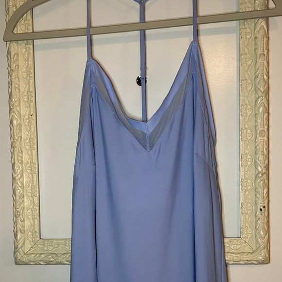 LA VIE EN ROSE | Elegant Blue Slip Dress - Picture 2 of 11